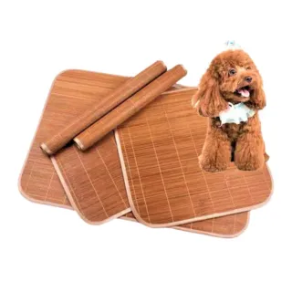 【SW】寵物涼蓆墊 L號 70*50cm(貓咪狗狗犬用涼蓆 散熱墊 降溫草蓆)