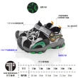 【TOPU ONE】17-22.5cm 兒童鞋 涼鞋 輕量透氣護趾(黑綠&黑紅&黑綠&藍色)