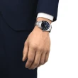 【TISSOT 天梭 官方授權】GENTLEMAN紳士系列 石英腕錶 / 40mm 母親節 禮物(T1274101104100)