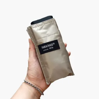 【樂邁家居】PARACHASE質感迷晴雨兩用傘 男女皆可用(14cm好收納/杜邦UPF50+抗紫外線/5折好方便)