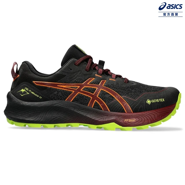 【asics 亞瑟士】GEL-TRABUCO 11 GTX 男款 防水 慢跑鞋(1011B608-003)