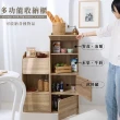 【艾米居家】台灣製多功能掀蓋式收納櫃-四層(收納櫃 四層櫃 置物櫃)