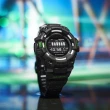 【CASIO 卡西歐】G-SHOCK 夜光迷彩 城市夜景系列藍芽手錶(GBD-100LM-1)