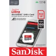 【SanDisk 晟碟】512GB microSDXC Ultra 150MB/s SDXC U1 A1 記憶卡