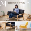 【IRIS】原木框雙人布沙發抱枕組 WFS-2S(休閒椅/布沙發/二人沙發/124.5cm/附抱枕)