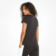 【PUMA】短袖 上衣 T恤 運動 休閒 女 流行系列AS 黑色 歐規(53287201)