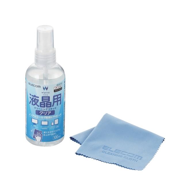 【ELECOM】2合1無酒精液晶螢幕清潔組