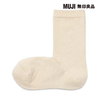 【MUJI 無印良品】女棉混足口柔軟舒適直角襪(共13色)