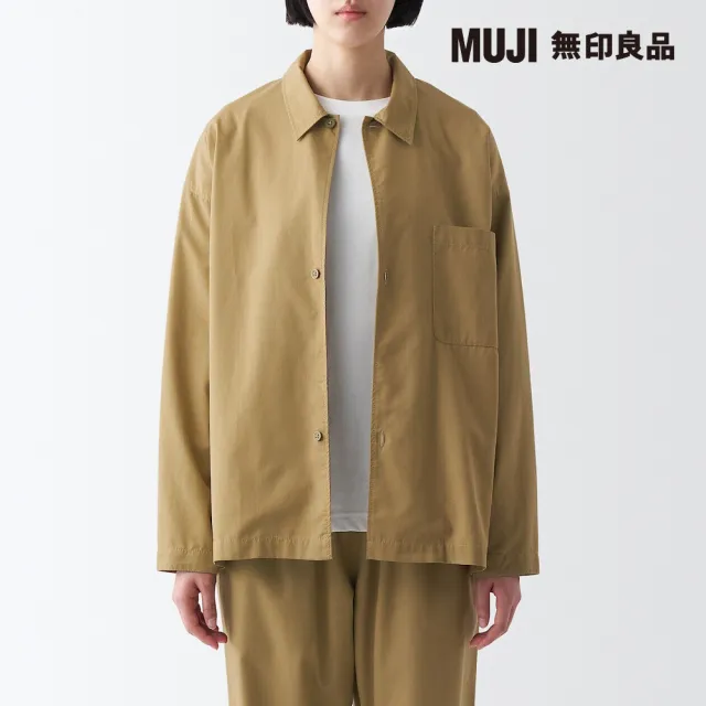 MUJI 無印良品 MUJI Labo水洗萊賽爾混棉襯衫(共2色)