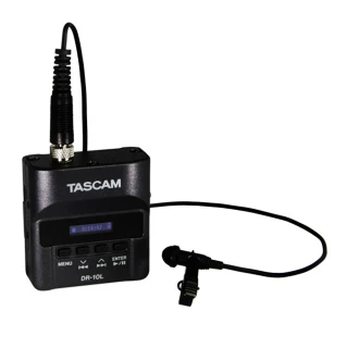 【TASCAM】DR-10L 線性PCM 迷你MIC錄音機(公司貨)