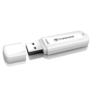 【Transcend 創見】JetFlash730 USB3.1 256GB 隨身碟-典雅白(TS256GJF730)