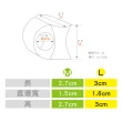 【Gelsmart 吉斯邁】拇趾伸展墊環 舒適型-2入(拇指外翻分隔墊 TG-GA9032)