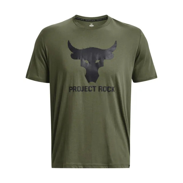 【UNDER ARMOUR】UA 男 PJT ROCK BRAHMA BULL 短T-Shirt_1380520-390(幽綠色)