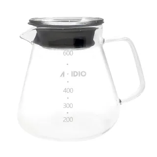 【AIDIO 阿迪優】耐熱玻璃壺 600ml(玻璃壺｜分享壺)