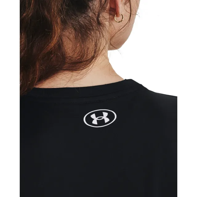 【UNDER ARMOUR】UA 女 Tech Graphic 短T-Shirt_1379467-001(黑色)