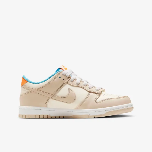 NIKE 耐吉】休閒鞋運動鞋NIKE DUNK LOW GS 男鞋女鞋大童奶油(FQ6864111