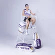 【VICTOR 勝利體育】戴資穎專屬 長型後背包(BR3825TTY AJ 亮白/中紫色)