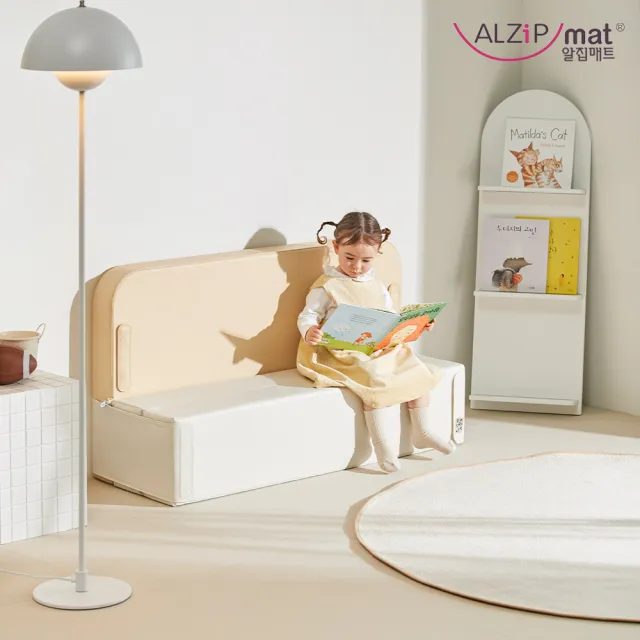 【Alzipmat】韓國 Forest 森林系多功能圍欄沙發床組(兩款任選)