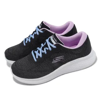 【SKECHERS】休閒鞋 Skech-Lite Pro 寬楦 女鞋 黑 藍 紫 透氣 緩衝 運動鞋(150045-WBKLV)