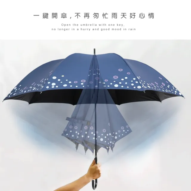 【雨之情】防曬抗風長直傘_天星
