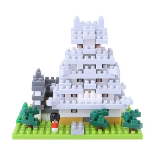 【nanoblock 河田積木】迷你積木-日本景點-姬路城(NBH-099)