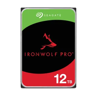 【SEAGATE 希捷】IronWolf Pro 12TB 3.5吋 7200轉 256MB NAS 內接硬碟(ST12000NT001)