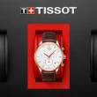 【TISSOT 天梭 官方授權】TRADITION系列 經典復刻 計時腕錶 / 42mm 母親節 禮物(T0636173603700)