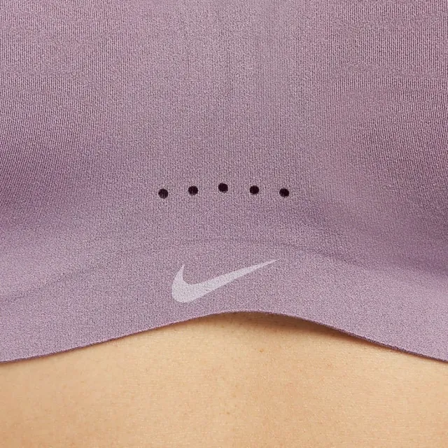 【NIKE 耐吉】運動內衣 細肩帶 訓練 AS W NK ALATE MINIMALIST BRA 女 紫(DM0527537)