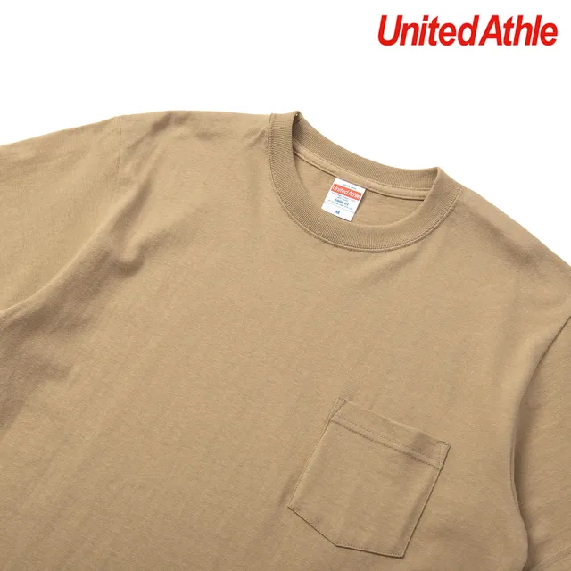 【United Athle】日本授權 5006-01 日本 口袋短T(United Athle 日本 口袋短T)