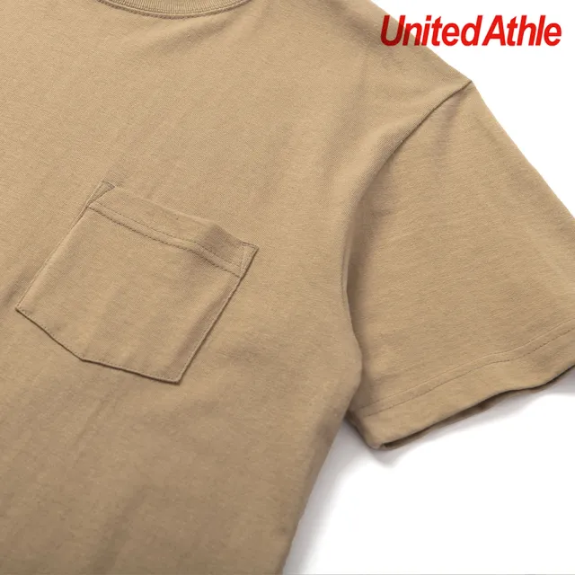 【United Athle】日本授權 5006-01 日本 口袋短T(United Athle 日本 口袋短T)