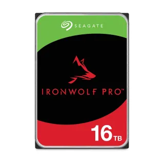 【SEAGATE 希捷】IronWolf Pro 16TB 3.5吋 7200轉 256MB NAS 內接硬碟(ST16000NT001)