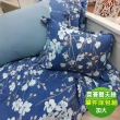 【ROYALCOVER】60支天絲萊賽爾三件式床包枕套組 花馨漫舞(加大/兩色任選)
