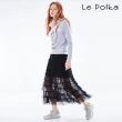 【Le Polka】派對浪漫多層次網紗長裙/兩色-女
