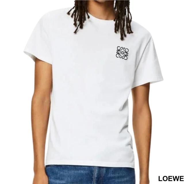 LOEWE 羅威LOEWE 羅威 Logo 白色短袖(LOEWE短袖)