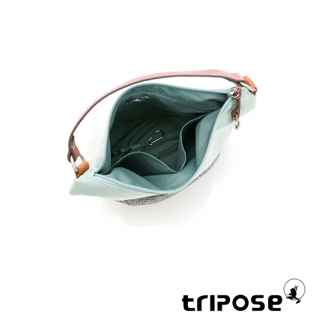 【tripose】漫遊系列桶型手提斜背包(薄荷綠)