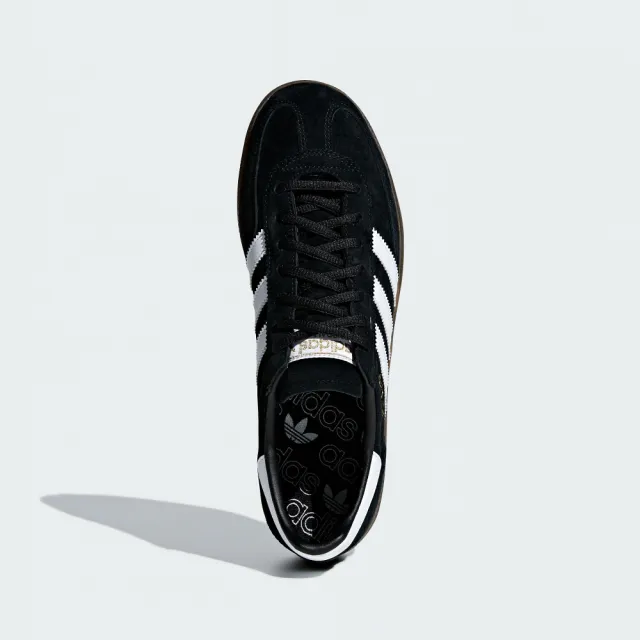 【adidas 愛迪達】休閒鞋 男鞋 女鞋 運動鞋 三葉草 HANDBALL SPEZIAL 黑 DB3021