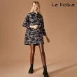 【Le Polka】帥氣滿分皮質窄管長褲/兩色-女