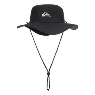 【Quiksilver】男款 配件 戶外運動帽 漁夫帽 衝浪帽 BUSHMASTER(黑色)