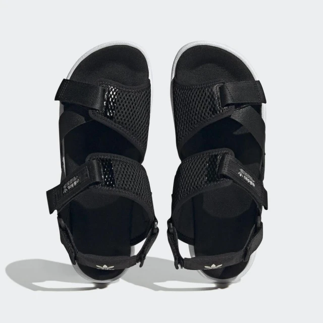 【adidas 愛迪達】Adilette ADV W 男女 涼鞋 運動 休閒 黏扣帶 梭織 網眼布 穿搭 黑(HP2184)