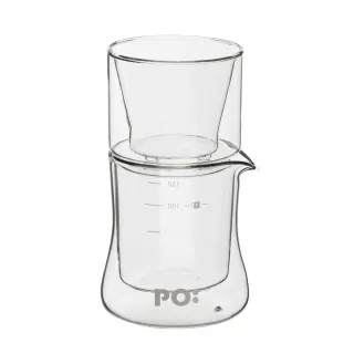 【PO:】雙層玻璃手沖咖啡濾杯組