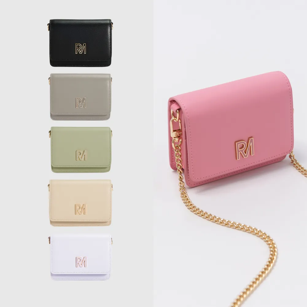 ■ROBINMAY■蔓莉真皮鐵錬方塊包 チェーンミニポシェット/送料込 送料込み☆ROBINMAY☆蔓莉真皮鐵錬包☆本革 ショルダーバッグ