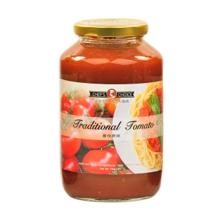 【美味大師】義大利麵醬-蕃茄原味(720g)