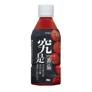 【維大力】99%蕃茄汁究是蕃茄汁 280ml(24入/箱)(TQF微笑標章)