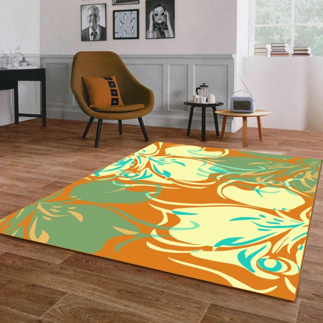【范登伯格】比利時 奧瓦光澤絲質地毯-迷蝶(100x140cm/共三色)