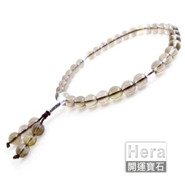 【HERA 赫拉】ll現貨llHERA頂級沉穩茶晶唸珠/33顆(現貨瘋搶中)
