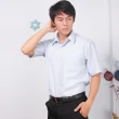 【JIA HUEI】短袖男仕吸濕排汗防皺襯衫 3158條紋系列 三件促銷組(台灣製造)