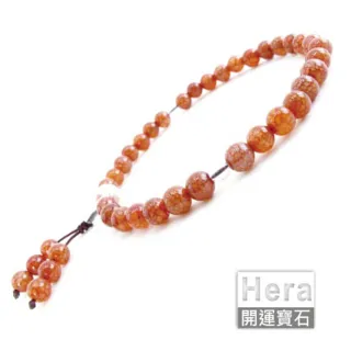 【HERA 赫拉】ll現貨llHERA頂級珠砂玉髓唸珠/33顆(現貨瘋搶中)