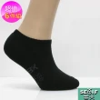 【雪夫除臭襪】MIT奈米技術-氣墊後底-隱形襪運動襪6件組(贈送高透氣除臭鞋墊1雙)