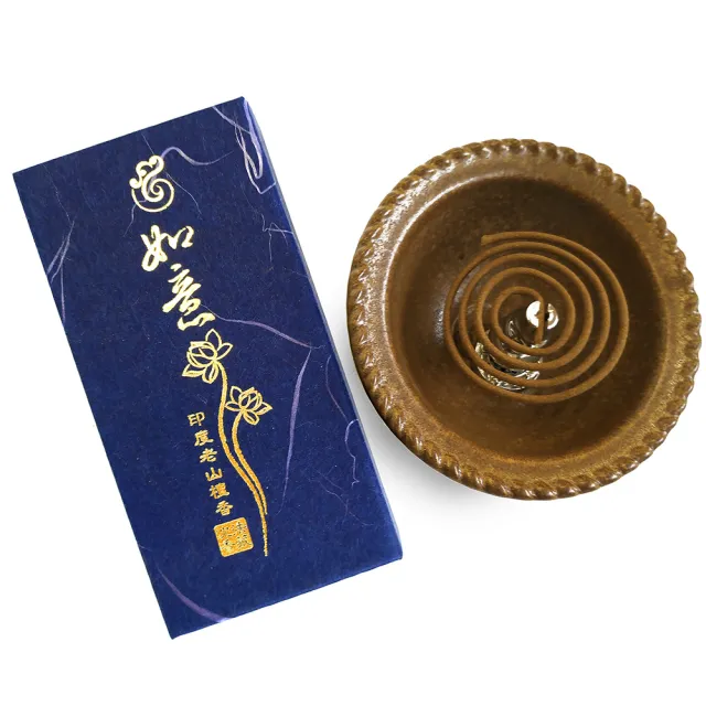 【法藏香雲】老山檀香-如意-2小時盤香(6盒入)