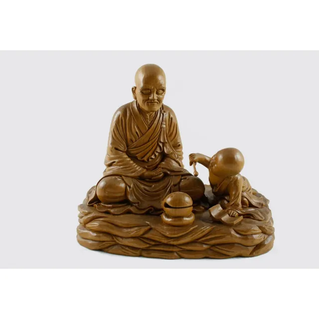 【MU LIFE 雕刻藝品】禪心童心(童子系列 )